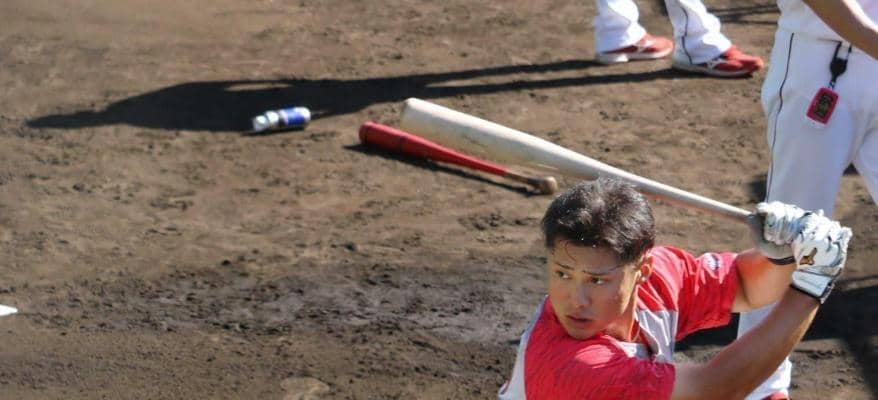 広島・田村　打撃の“軸”つくる ！トライアウト３安打の師匠・松山から刺激　同学年のドラ１平川に「負けていられない」