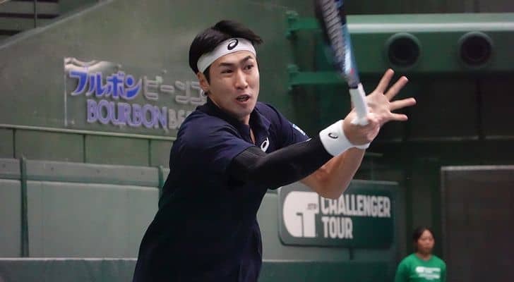 綿貫陽介 3年ぶり4度目のベスト4！準決勝で第1シードと激突「のびのびプレーしたい」[兵庫ノアチャレンジャー]