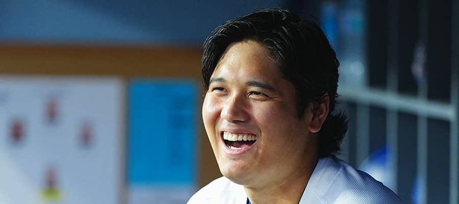 会場不在も「オオタニ、オオタニ…」　ベッツも苦笑い、他に起こりえない「8回受賞」