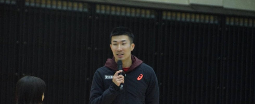 【陸上】「９秒８台目指す」桐生祥秀、かけっこ教室で目標宣言