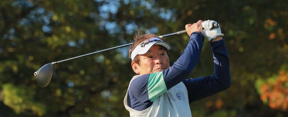 ゴールドの部は尾崎直道が２アンダーで首位　シニア・グランド・ゴールドクラシック