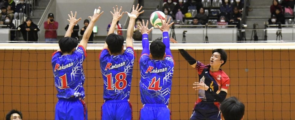 春高バレー京都府予選　男子は東山　女子は京都橘　１月の全国大会への切符つかむ