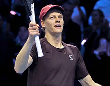  シナー神様モード 3年連続決勝へ 