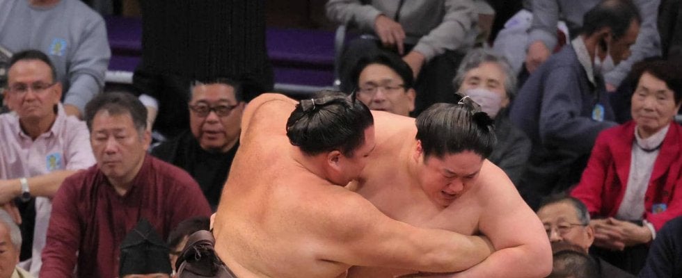 朝乃山３日目から６連勝　再入幕のライバルとなりそうな藤青雲を退ける「昔の自分のような相撲」