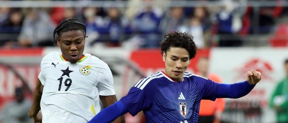 日本戦で負傷のガーナ代表・フランシスは右足の骨２本骨折で手術　同国サッカー協会が報告　すでにリハビリを開始　１４日日本戦で田中碧と交錯