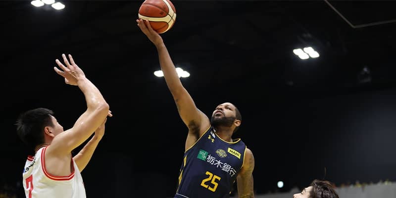 宇都宮ブレックスが千葉ジェッツに快勝…ニュービルが25得点の活躍、地区上位対決連勝