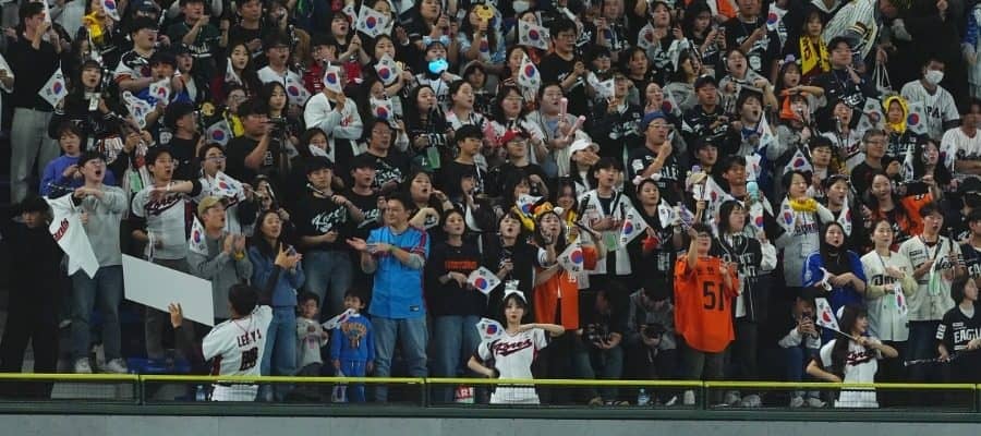 侍J戦で…連日抜かれる美女チアに虜「めっちゃ可愛い」　熱烈応援にファン興奮「見惚れてる」