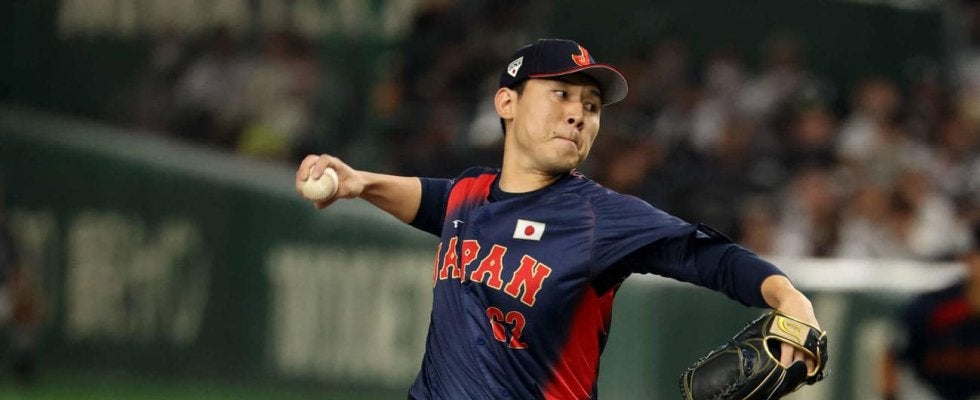 【侍ジャパン】西口直人、ほろ苦代表デビュー　２番手で登板し１回を２安打２四死球１失点