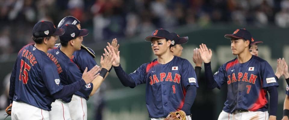 侍ジャパンは痛恨ドロー　両軍２１四死球の乱戦は痛み分け　九回に大勢が同点ソロを被弾　日韓戦１１連勝逃す　井端監督「取れる時にもっと取れた」