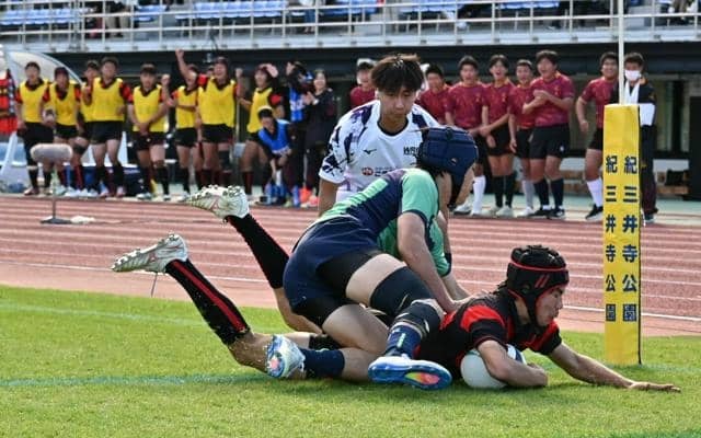 近大和歌山が5年連続で花園へ　高校ラグビー、熊野を破る