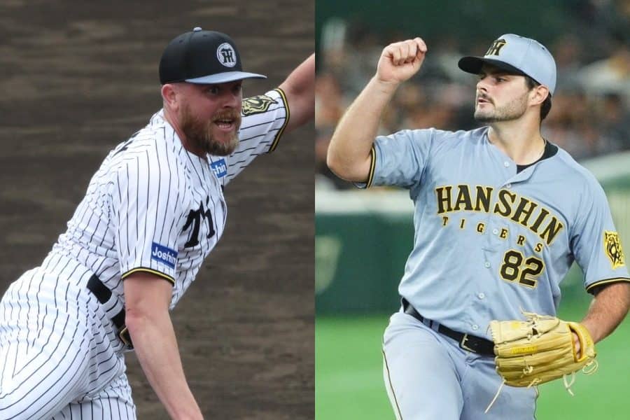 阪神の助っ人2投手が自由契約　3年目ビーズリー＆7月加入のハートウィグ、10月に帰国