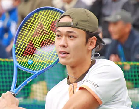  坂本怜 ストレート勝ちで初戦突破 
