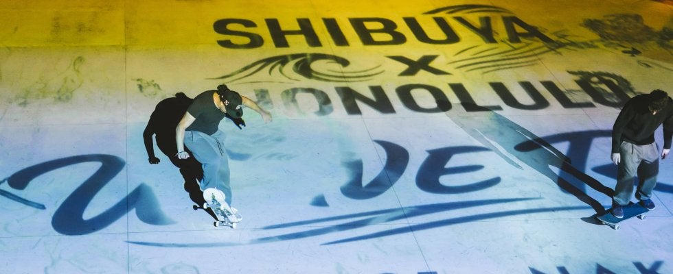 ハワイのアーティストによる作品とスケーターの動きが呼応するデジタルアート体験『SHIBUYA × HONOLULU WAVE RIDE 』代々木公園BE STAGEで開催