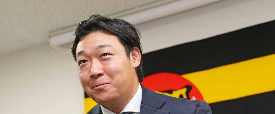 阪神・大山　“テラス席”作って　本塁打減少傾向「野手としての一意見」現状維持３・４億円でサイン