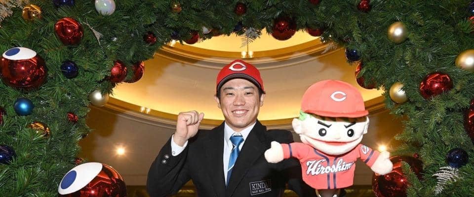 広島ドラ３・勝田　関大北陽の偉大な先輩・岡田氏超え挑む　同じ二塁手、恐縮も「追い越せたら一番」　まず同じ新人王を