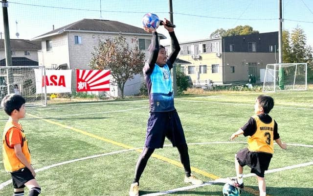 元日本代表中沢さんら招き、親子参加のサッカースクール　茨城・取手