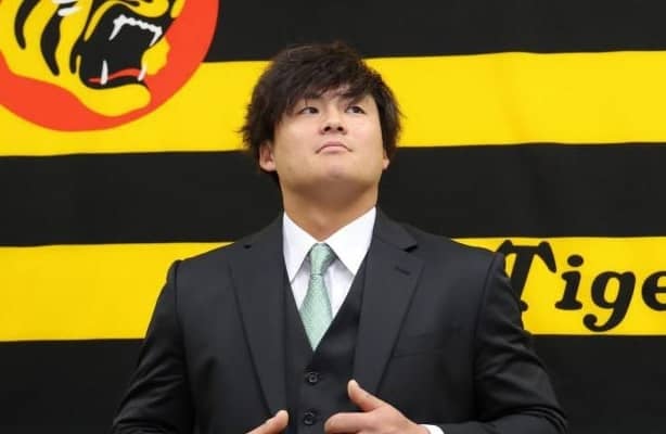 阪神・前川が１００万減の３１００万円でサイン「来年は同級生も」と立石らに闘志