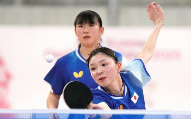 卓球女子の山田瑞恵、山田萌心ペアが銅メダル　デフリンピック