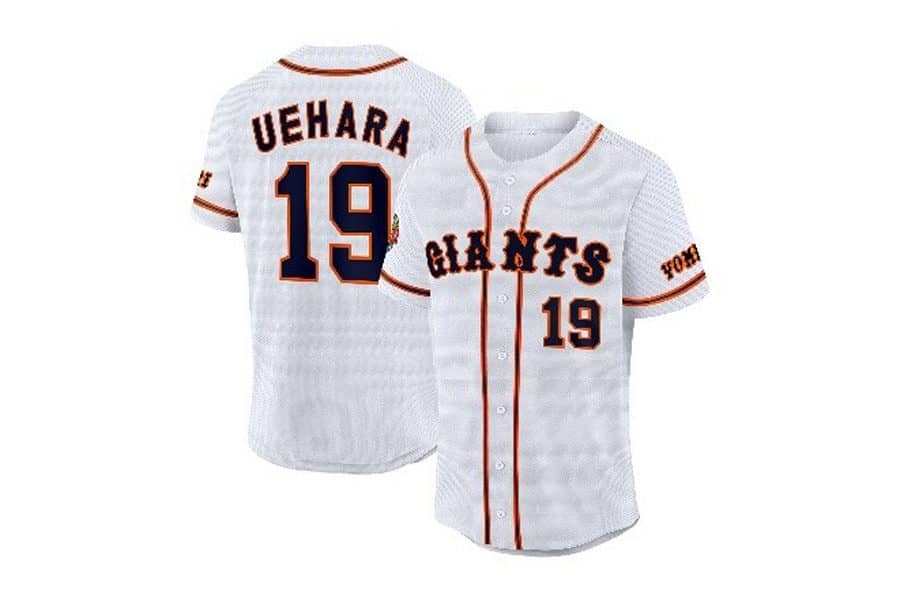 巨人が“復刻ユニ”の発売発表 松井秀喜、高橋由伸…2002年の優勝ワッペン