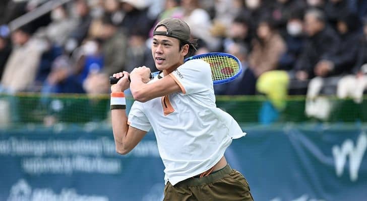 坂本怜 内山靖崇に雪辱果たし4強！劣勢も「ワンチャンありそう」と冷静になりカムバック[横浜慶應チャレンジャー]