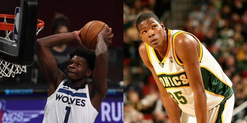 エドワーズとデュラントが思い出を語る…スターが「NBAの洗礼を浴びた瞬間」とは