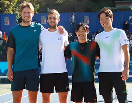  今村昌倫/松田龍樹ペア 準Vで充実感 