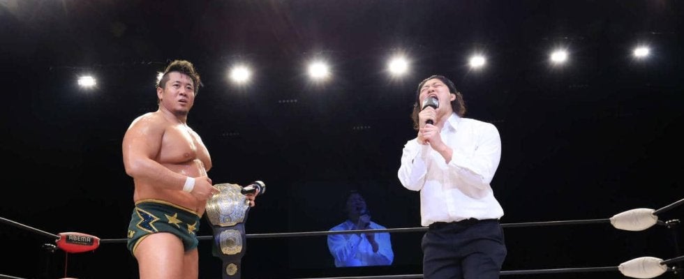 【ノア】稲村愛輝が清宮海斗下しV1「指名したかったのはユーではない」OZAWAと元日防衛戦