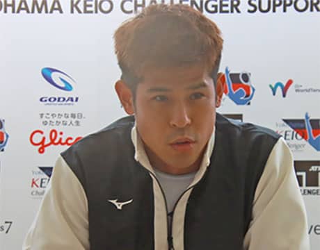  内田海智 決勝は坂本怜「リベンジ」 