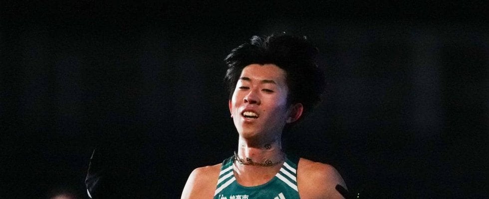 【陸上】「先輩に食らいつきたい」青学大・ルーキー上野山拳士朗が３組トップ　希望は山登り５区