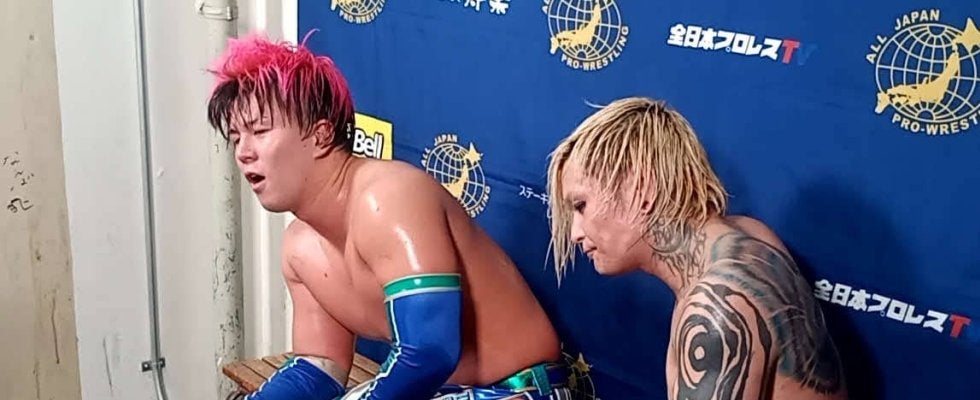 【全日本】世界最強タッグ開幕戦でアツハヤが披露した強烈合体技シド＆ナンシーにファンも騒然