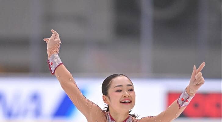 島田麻央、ノーミスＳＰで７２・５５点「今シーズン初めてノーミスの演技ができて、本当にうれしい」