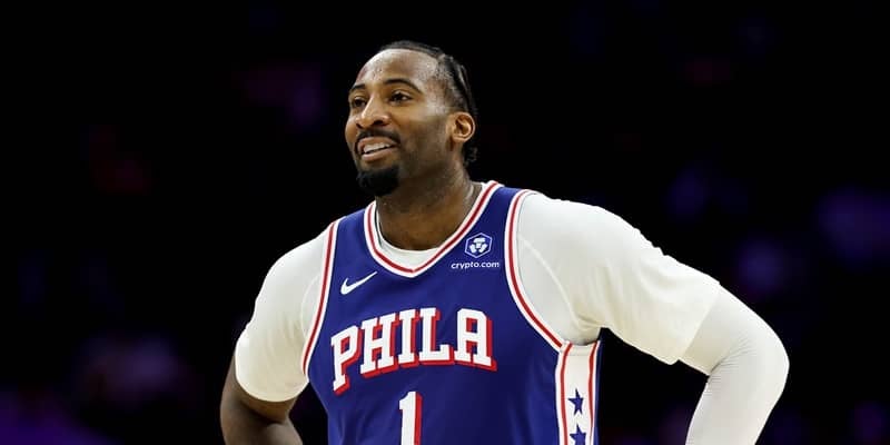 シクサーズのベテランセンター、アンドレ・ドラモンドが今季リーグ最多の24リバウンド