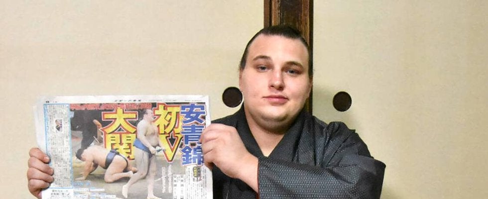 安青錦「今場所でできると思っていなかった」想定外の“最速”大関昇進で伝達式に両親の来日間に合わず