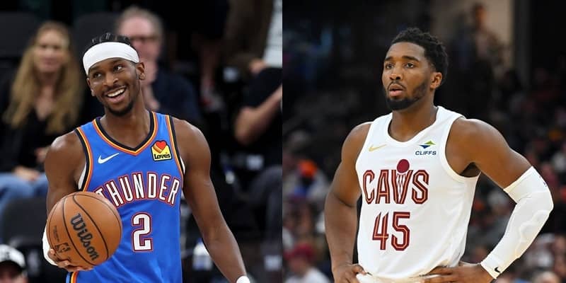 今季第5週の週間MVPに昨季王者サンダーのSGA、キャバリアーズのミッチェルが選出