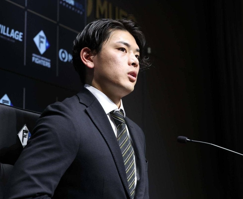 日本ハム】野村佑希1500万円増5800万円で更改「大好きな先輩なので