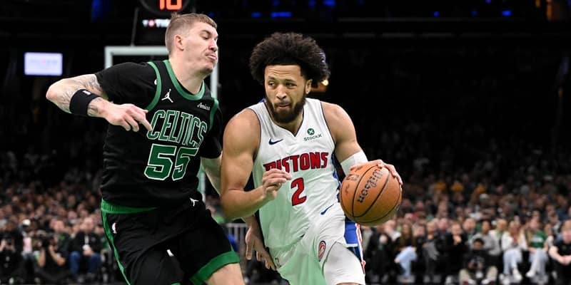 連勝記録が13で止まったピストンズのカニングハム「このチーム全員が勝利を望んでいた」