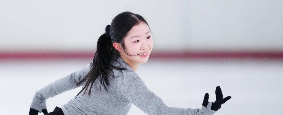 【フィギュア】中井亜美の公開練習に29社64人が集結「予想を超える数」初GPファイナルへ気合