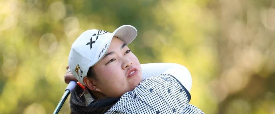 女子ゴルフ　首位と３打差の入谷響　逆転優勝なら大会史上最年少