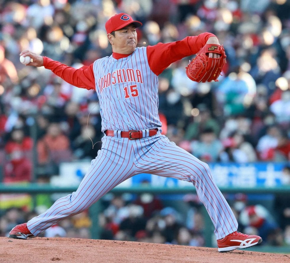 広島】黒田博樹氏、前田智徳氏とのレジェンド対決やOB戦で好投「先輩