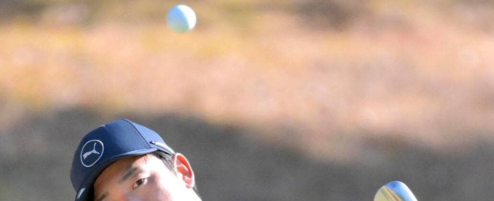 初出場・原敏之「ＴＶで見たとおり下り傾斜が…」名物１８番のグリーンを警戒…日本シリーズＪＴカップ４日開幕