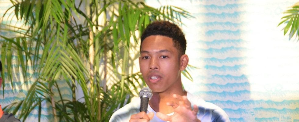 【陸上】「新しいスポーツに携われてうれしい」陸上男子のサニブラウンがピックルボール体験