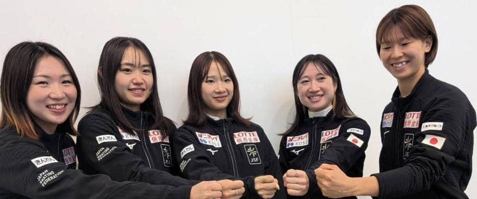 ショートトラック女子リレー　五輪へ忍者戦術で結束「うちらしか勝たん！」　エース・中島「海外との差は縮まってきている」