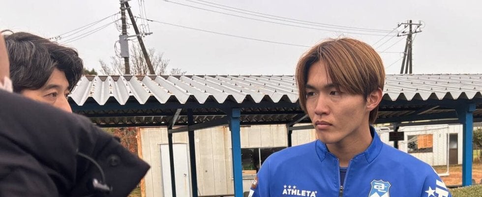 Ｊ３沼津の“点取り屋”柳町魁耀　レイラック滋賀との入れ替え戦でもゴールで勝利に貢献だ