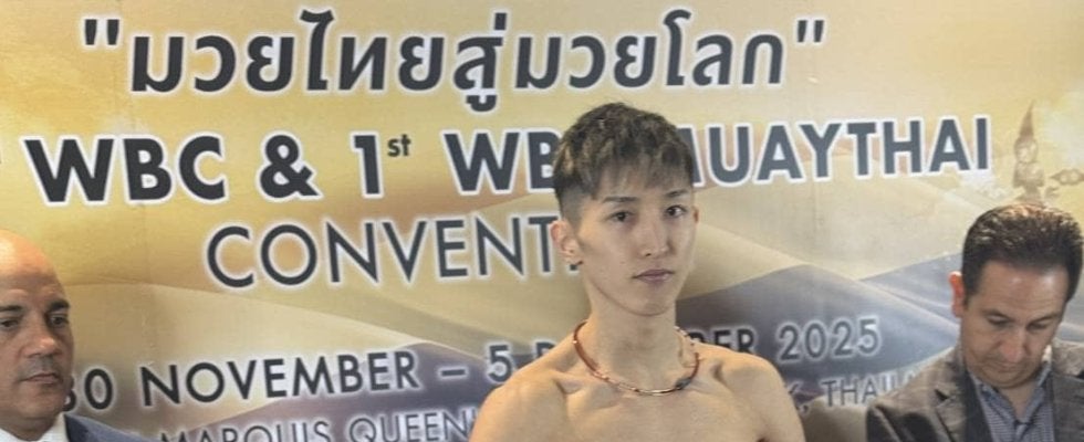 アマ８冠ボクサー中垣龍汰朗が初海外マッチへ計量クリア　タイでＷＢＣ地域王座挑戦