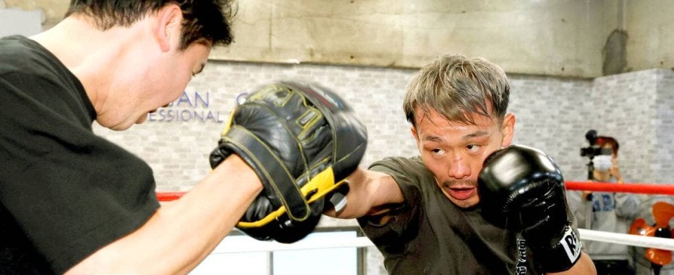 堤聖也がドネア戦へ向け公開練習　井上拓真、井岡一翔との対戦にも意欲「火がつきますよね」