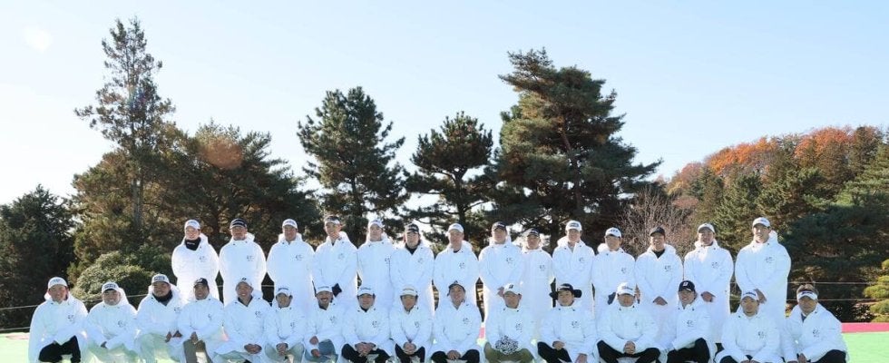 【ＪＴカップ】開会式に出場選手ら出席　第６２回ゴルフ日本シリーズＪＴカップ開幕！