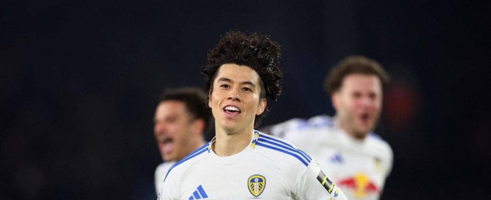 リーズ田中碧、プレミア初ゴール！チェルシー相手に目の覚めるような弾丸ミドル