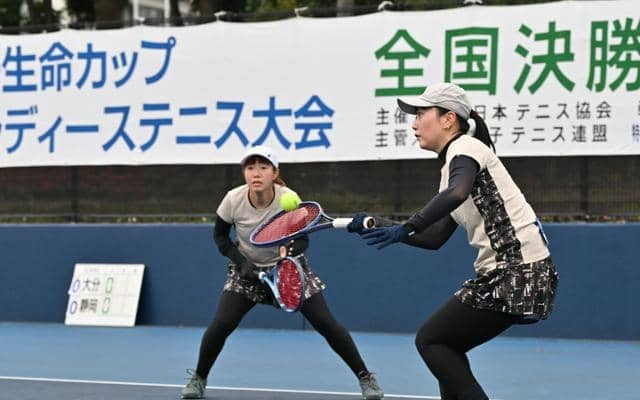 鹿児島県代表チームは2回戦で敗退　全国レディーステニス
