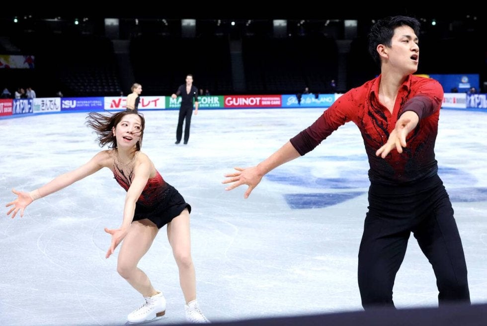 りくりゅうが最終調整 3季ぶりVへ