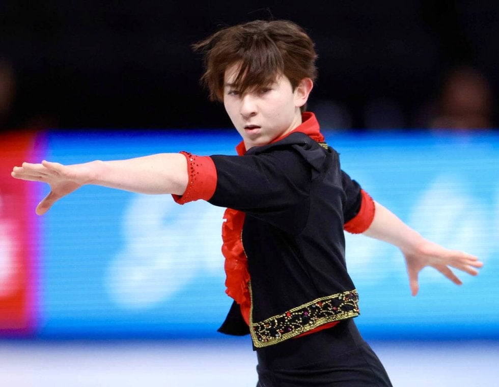 中田璃士がSP首位 ジュニアグランプリ